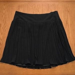 Black Flounce Skirt